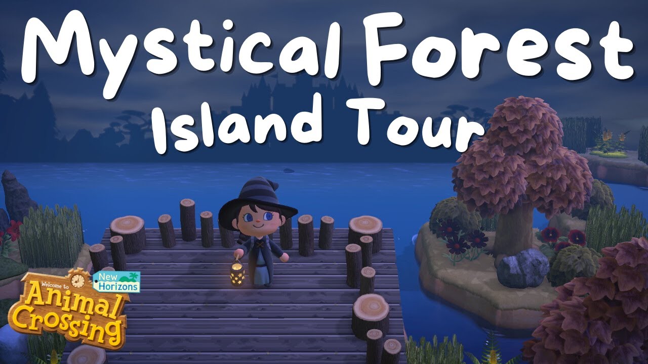 DARK MYSTICAL FOREST ISLAND TOUR | ACNH ISLAND TOUR | ANIMAL CROSSING NEW HORIZONS |