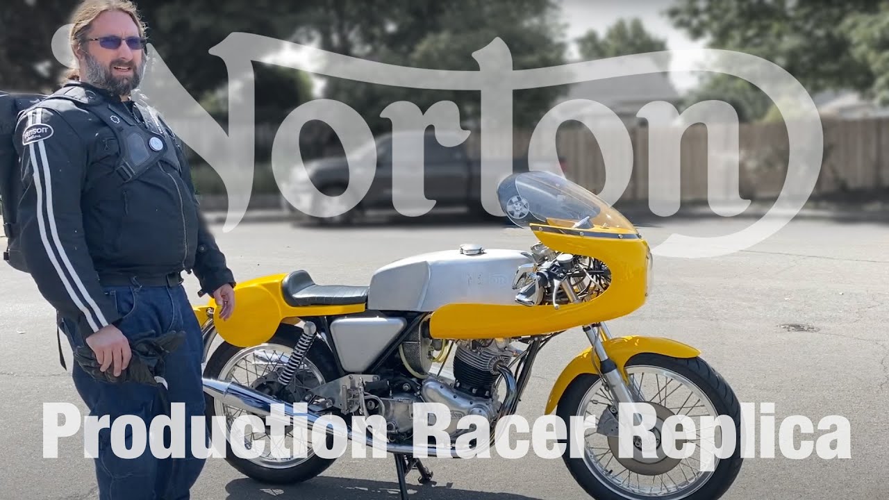 1972 Norton Commando Combat Production Racer Replica