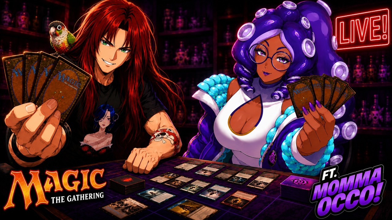Magic: The Gathering With Momma Occo! | Who's the Better Player? LIVE