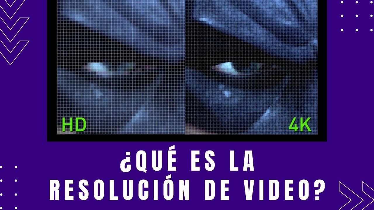 ¿Qué es la resolución de video en un proyector?