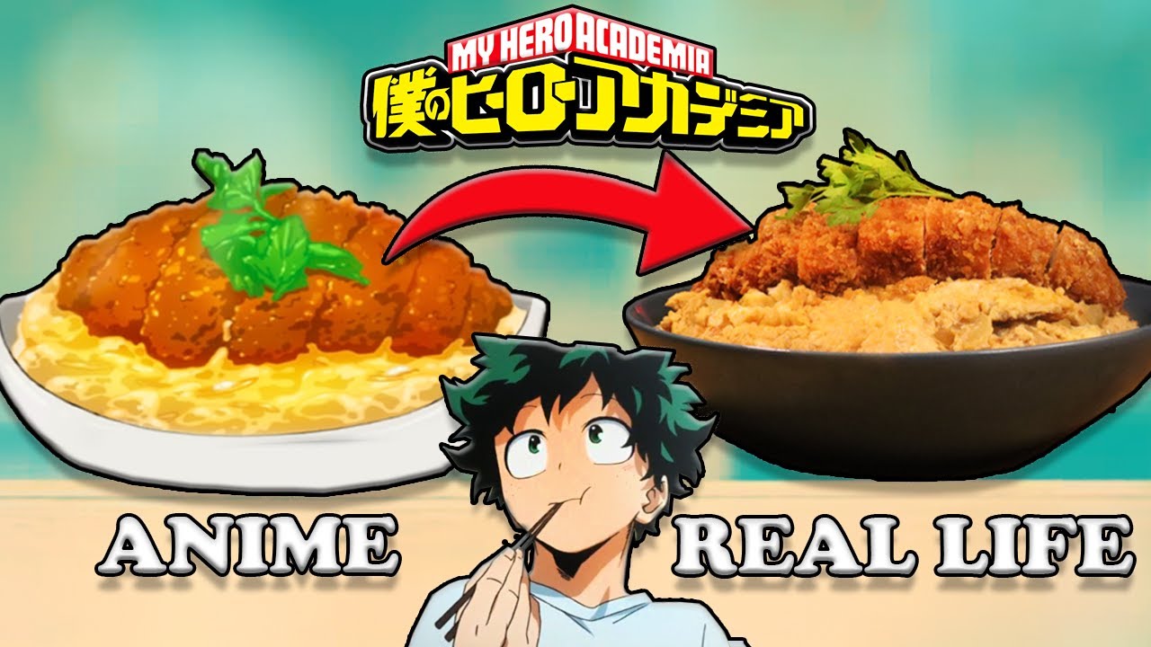 Кацудон Деку из Моей геройской академии — ЛЮБИМАЯ ЕДА МИДОРИИ!?