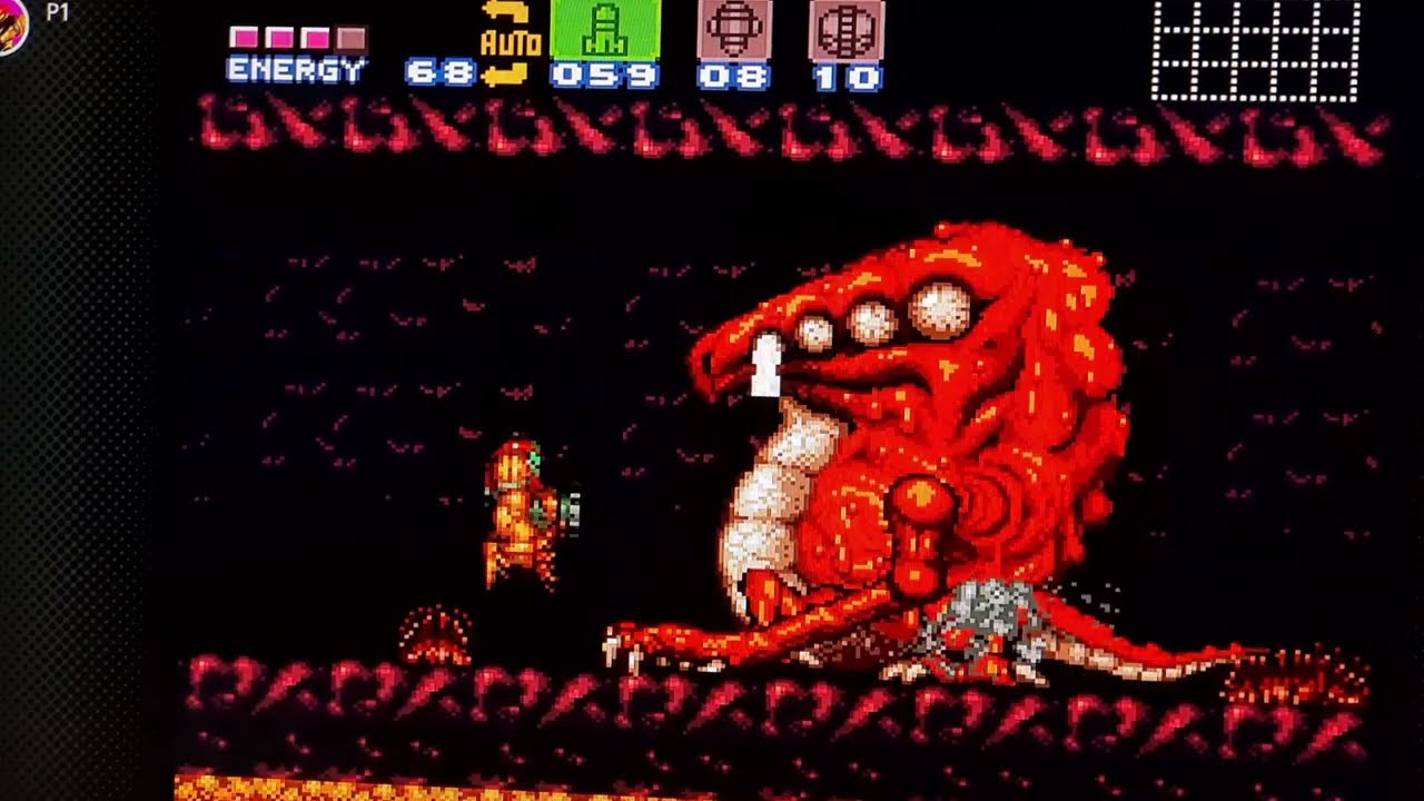 Defeating Crocomire In Super Metroid