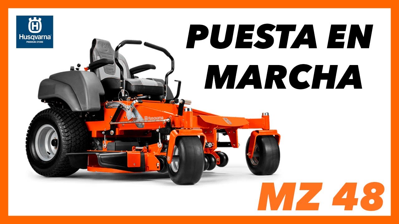 Encendido y puesta en marcha del tractor GIRO CERO: M48 | HusqvarnaPremiumStore