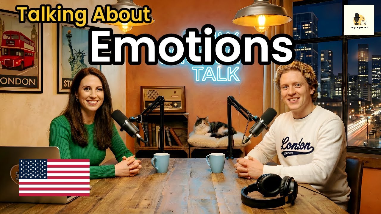 Learning to Express Emotions in English | Natural Conversation Practice | Daily English Talk