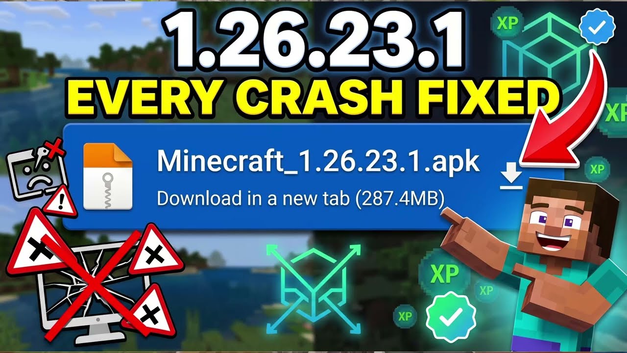 Minecraft Bedrock 1.26.23 Update l Performance Boost Patch