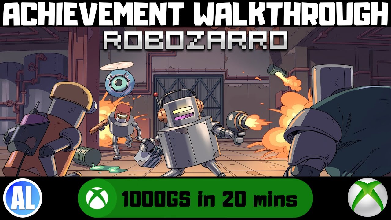 Прохождение достижения Robozarro #Xbox