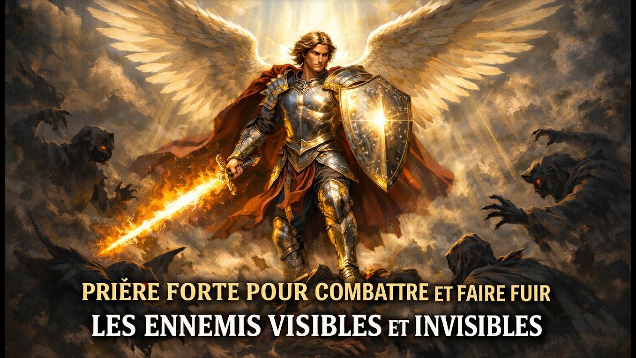 SAINT MICHEL ARCHANGE // Prière Forte Pour Combattre Et Faire Fuir Les Ennemis Visibles Et Invisible