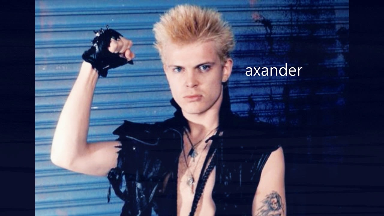 Billy Idol - Dancing With Myself - slowed down + reverb