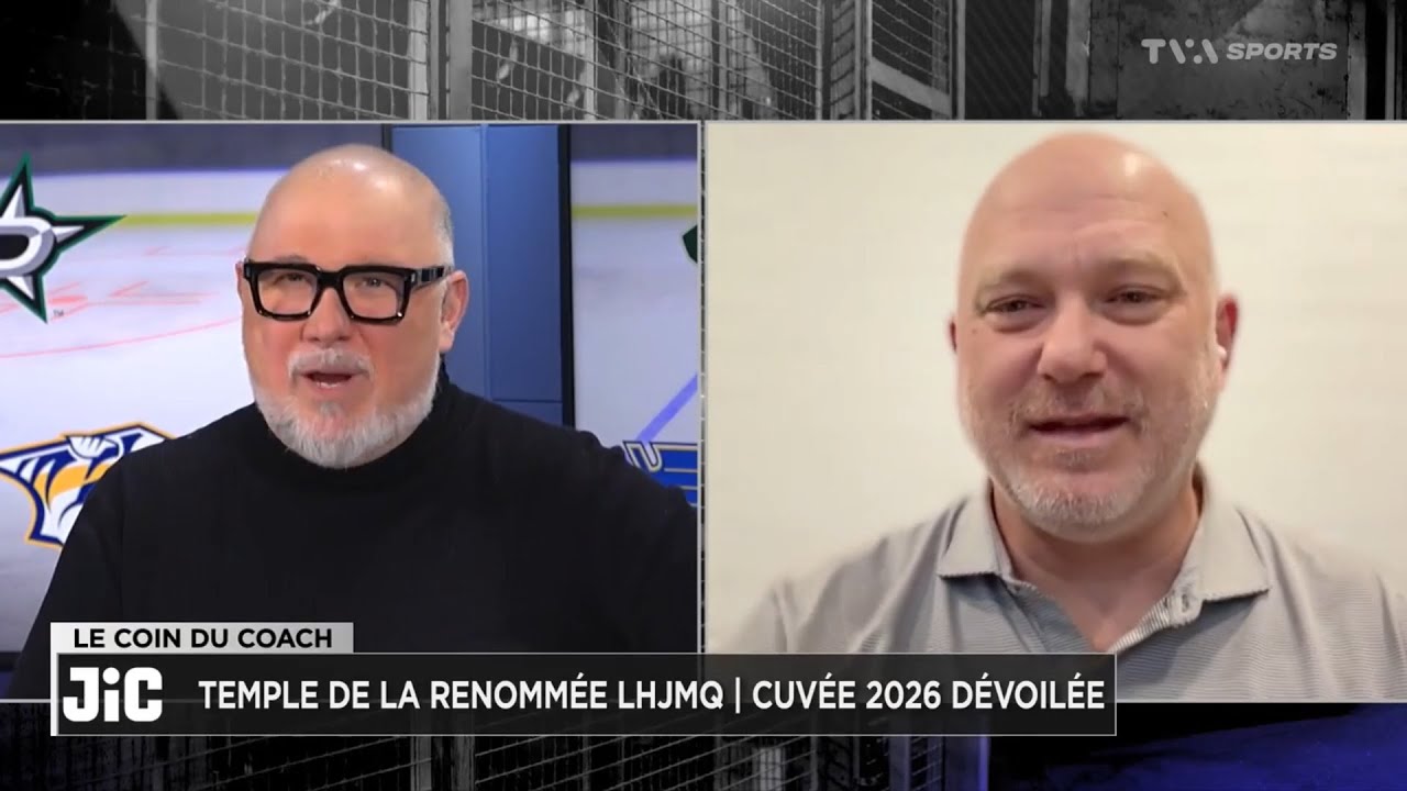 LHJMQ: André Tourigny élogieux à l'endroit des nouveaux intronisés