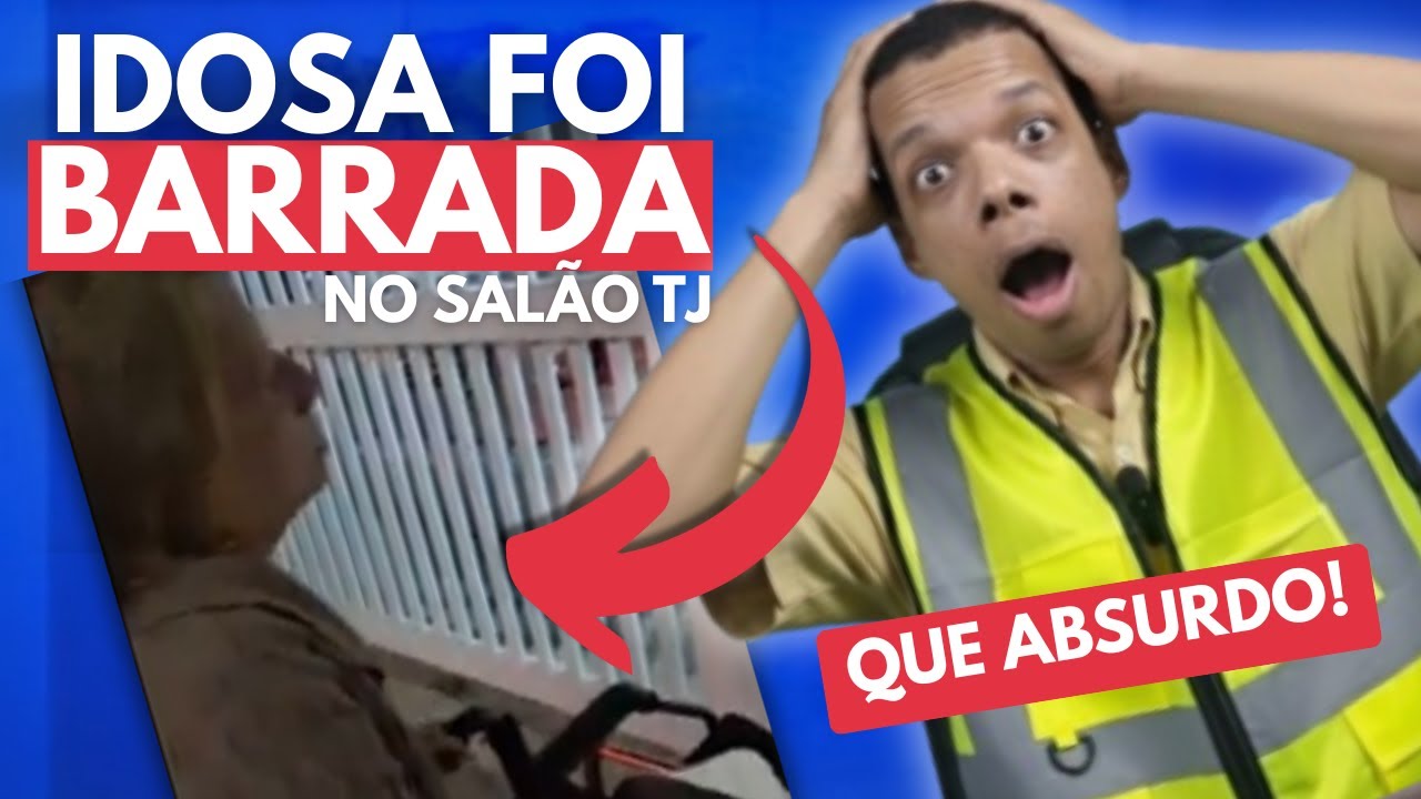 IDOSA IMPEDIDA DE ENTRAR NO SALÃO DO REINO DAS TESTEMUNHAS DE JEOVÁ 