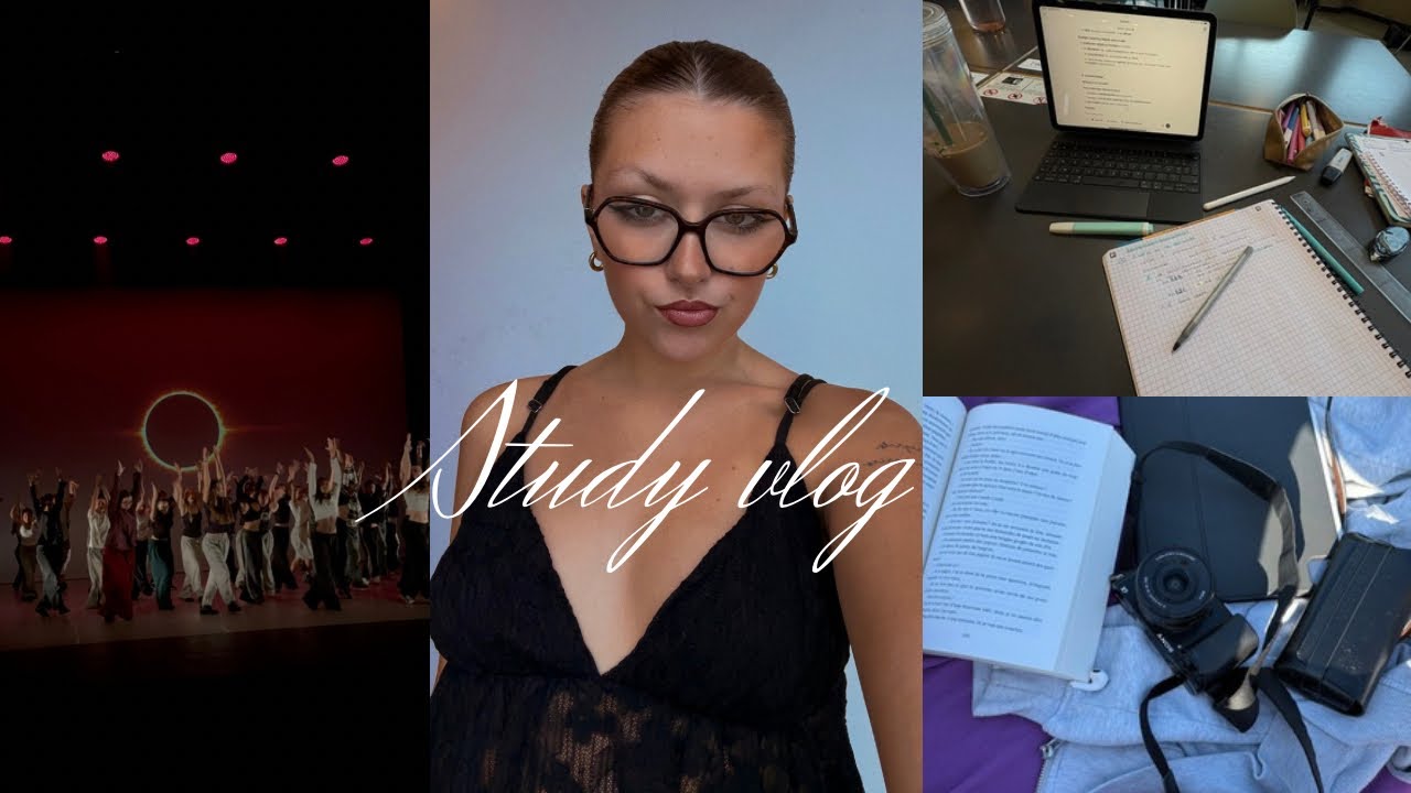 Study vlog : gala de danse, révisions, picnic, les cops, le soleil,…