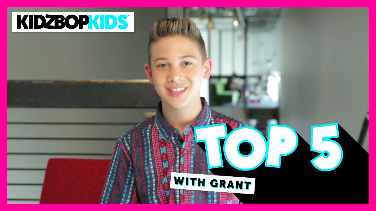 Top 5 with Grant from the KIDZ BOP Kids