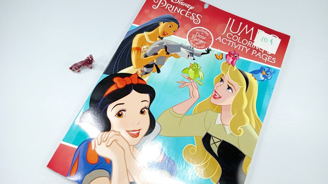 Unboxin Doxin - Disney Princess Jumbo Coloring And Activity Pages Book