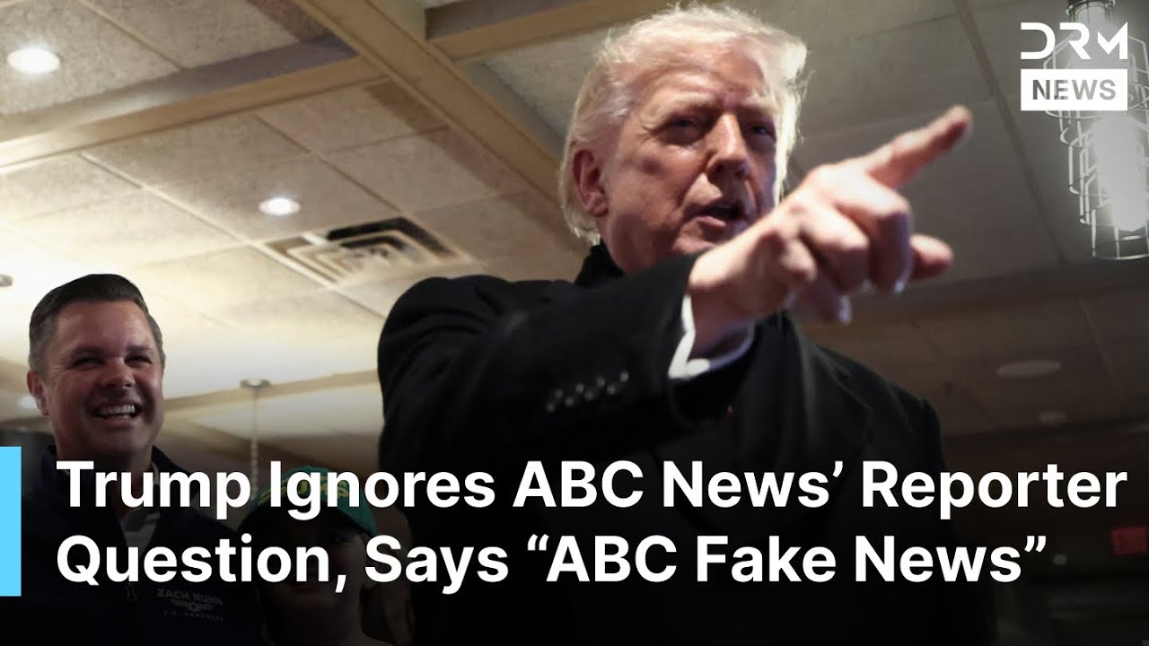 Trump Hits Back at ABC News' Reporter, “They Haven’t Asked Me a Good Question in Years” | AC1N