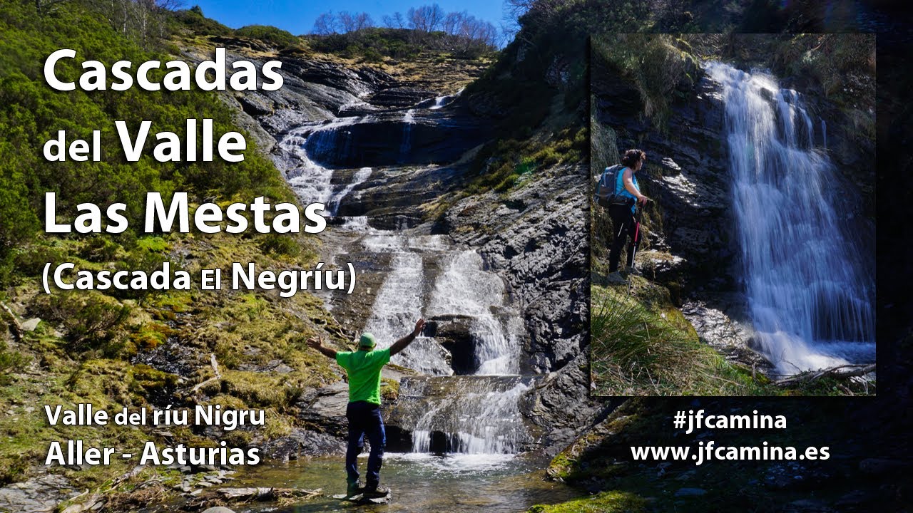 Cascadas Valle Las Mestas - Cascada El Negríu (Aller – Asturias)