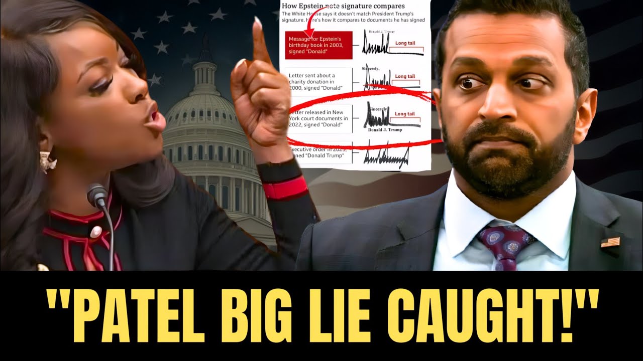 Патель замирает, когда Жасмин Крокетт разоблачает коррупцию в ФБР на взрывном слушании