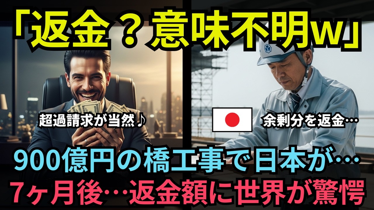 【海外の反応】日本に900億円払ったバングラデシュ→工期を7ヶ月前倒しで完成させ、余った予算まで返してきた…その誠実さに世界が驚愕