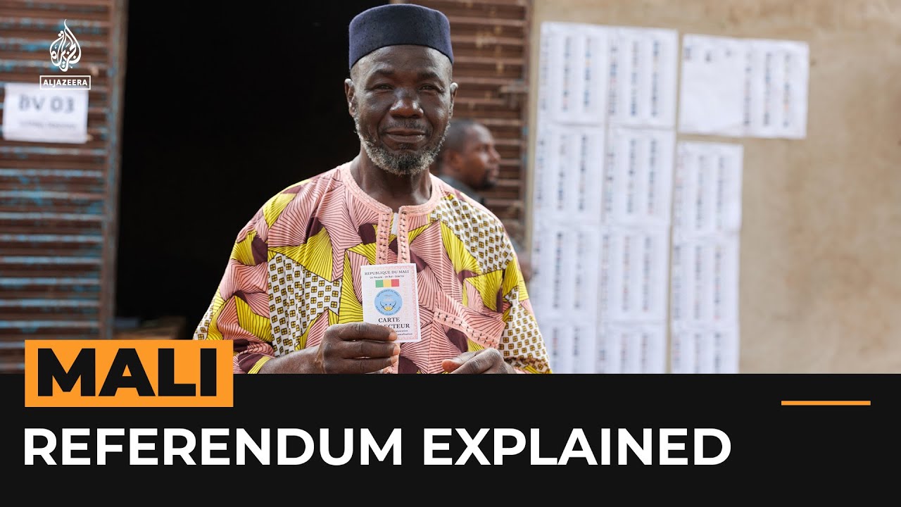 Mali&rsquo;s military rulers hold vote to change constitution | Al Jazeera Newsfeed