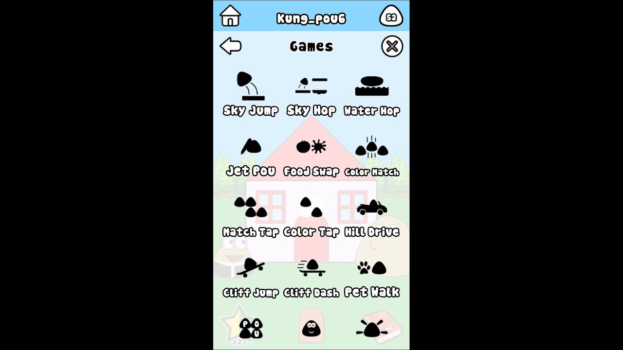 Pou achievements