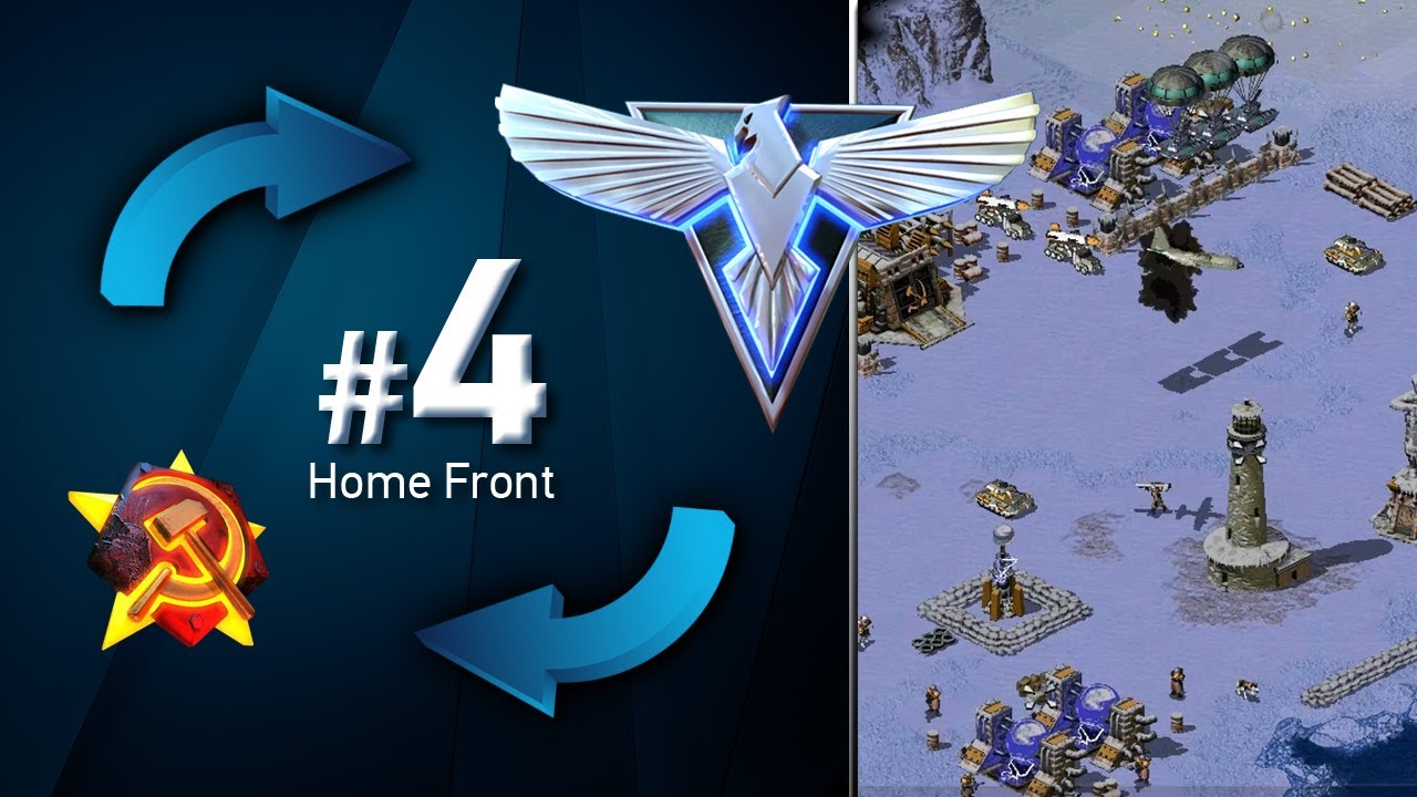 Red Alert 2: [YR] - Allied Flipped Mission 4 (Blind Play-through)