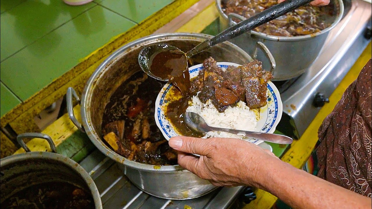 BUSET PORSINYA NGAWUR!!! RAWON BALUNGAN HAJI MUFID BENOWO - Kuliner Surabaya