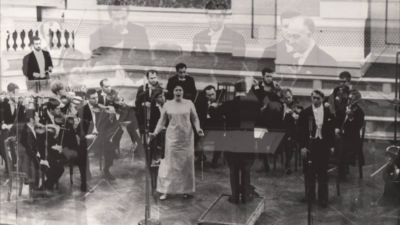 D.Shostakovich 14 symphony - M.Miroshnikova, E.Vladimirov, R.Barshai
