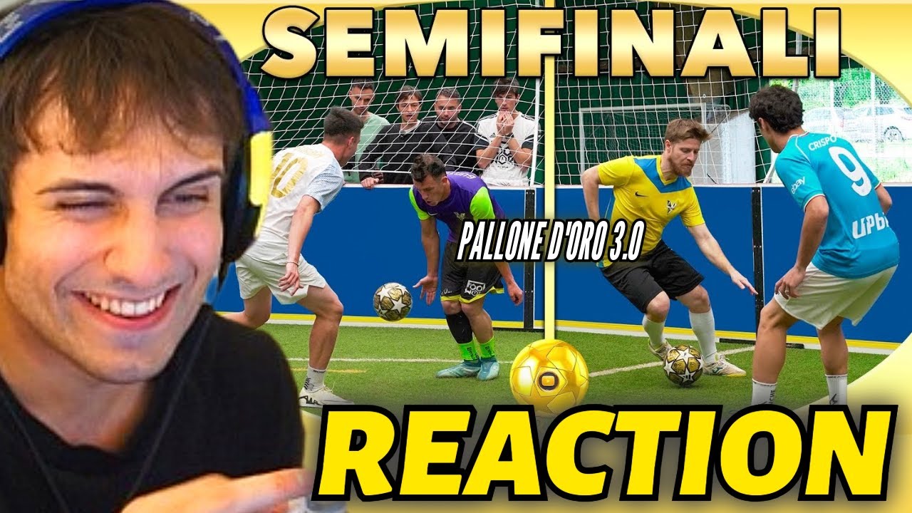 BLUR REACTION al PALLONE D’ORO di YOUTUBE ITALIA 3.0 SEMIFINALI!! w/MARZA⚽🏆