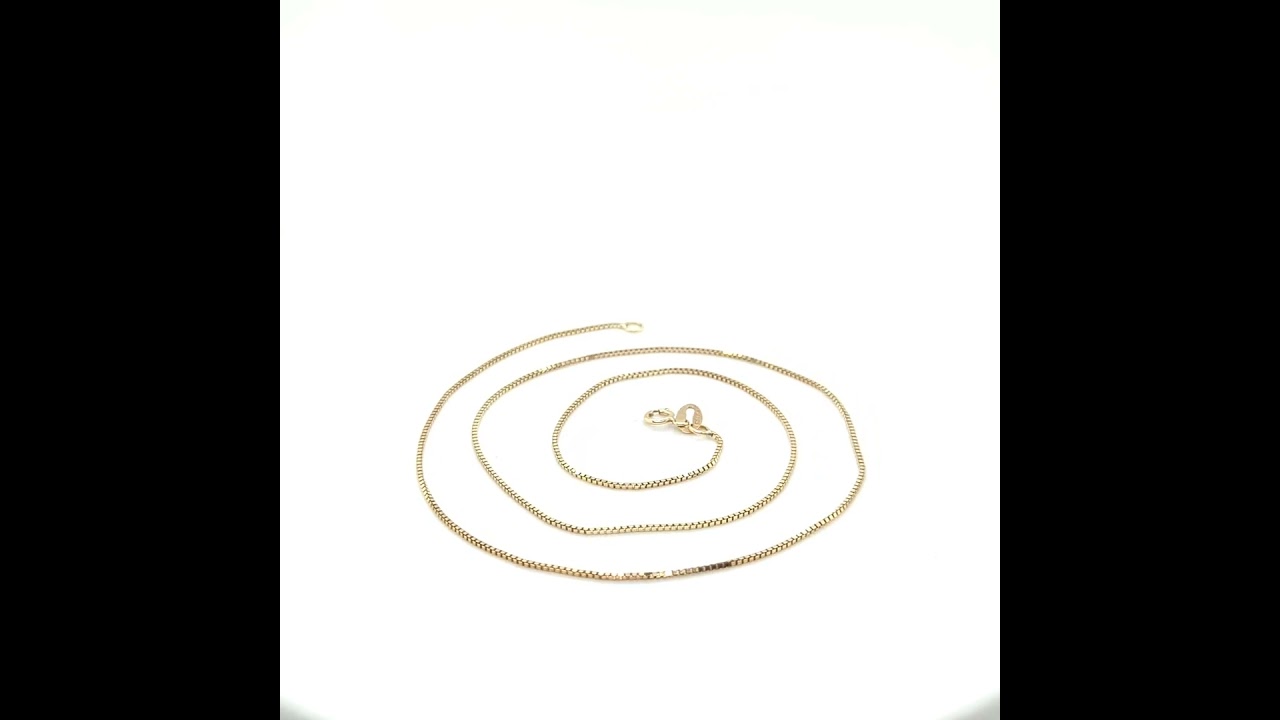 14K 585 Gold L 45 Venezianische Halskette Damenkette Neuw Kette