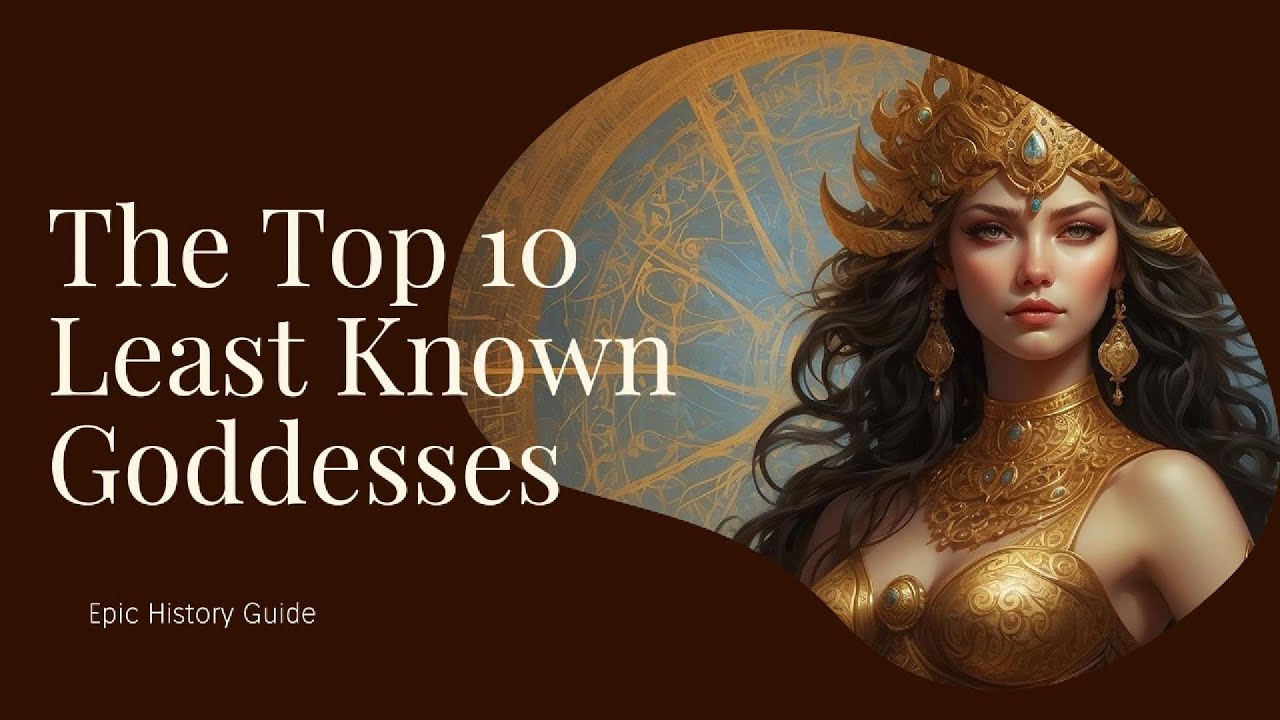 The Top 10 Least Known Goddesses // Greek Mythology