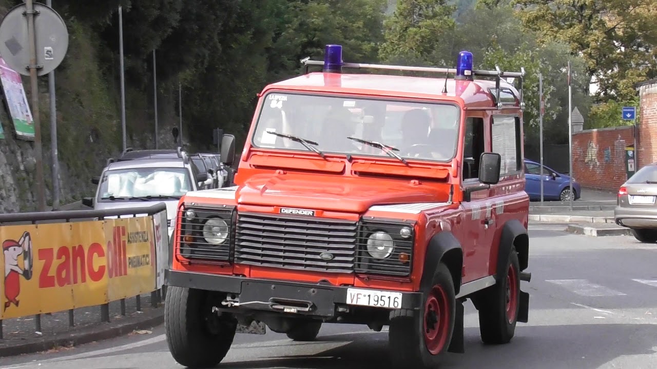 51/84 - Iveco Daily + Land Rover Defender Nucleo SAF vigili del fuoco La Spezia