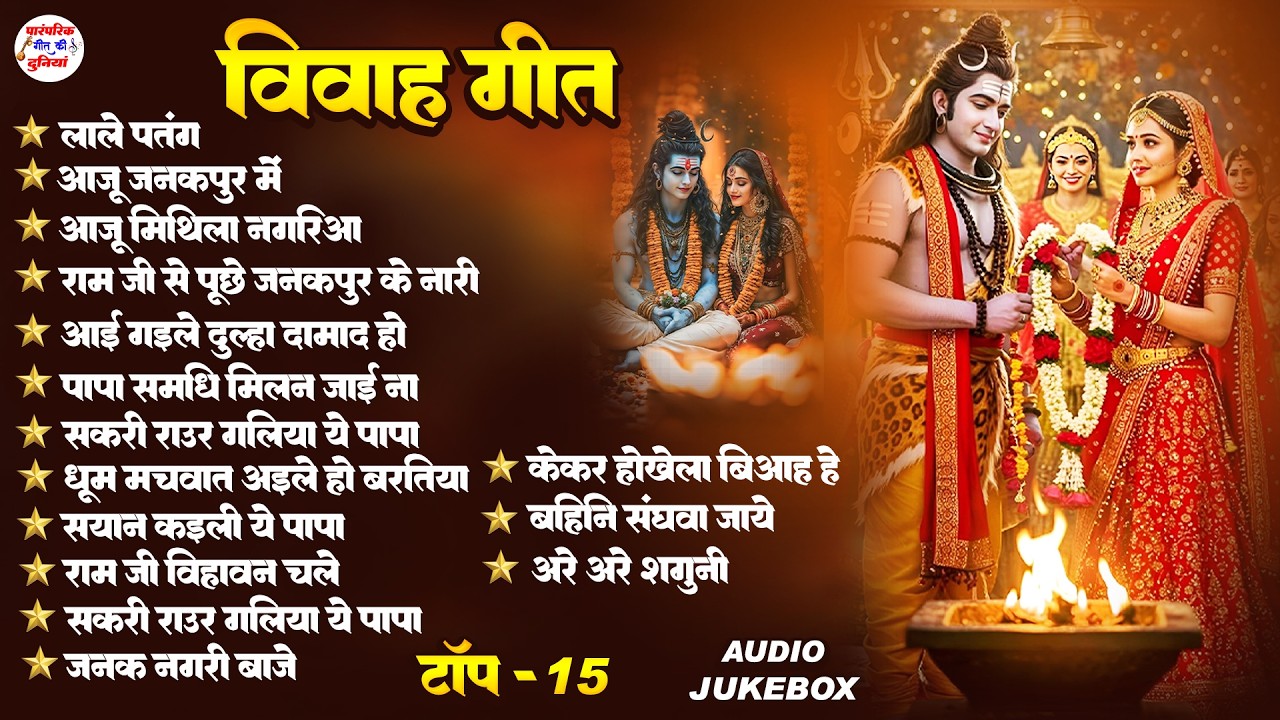 विवाह ज्यूकबॉक्स के टॉप-15 नॉन स्टॉप गाने | Top-15 Vivah Jukebox Non Stop | Paramparik Special Vivah
