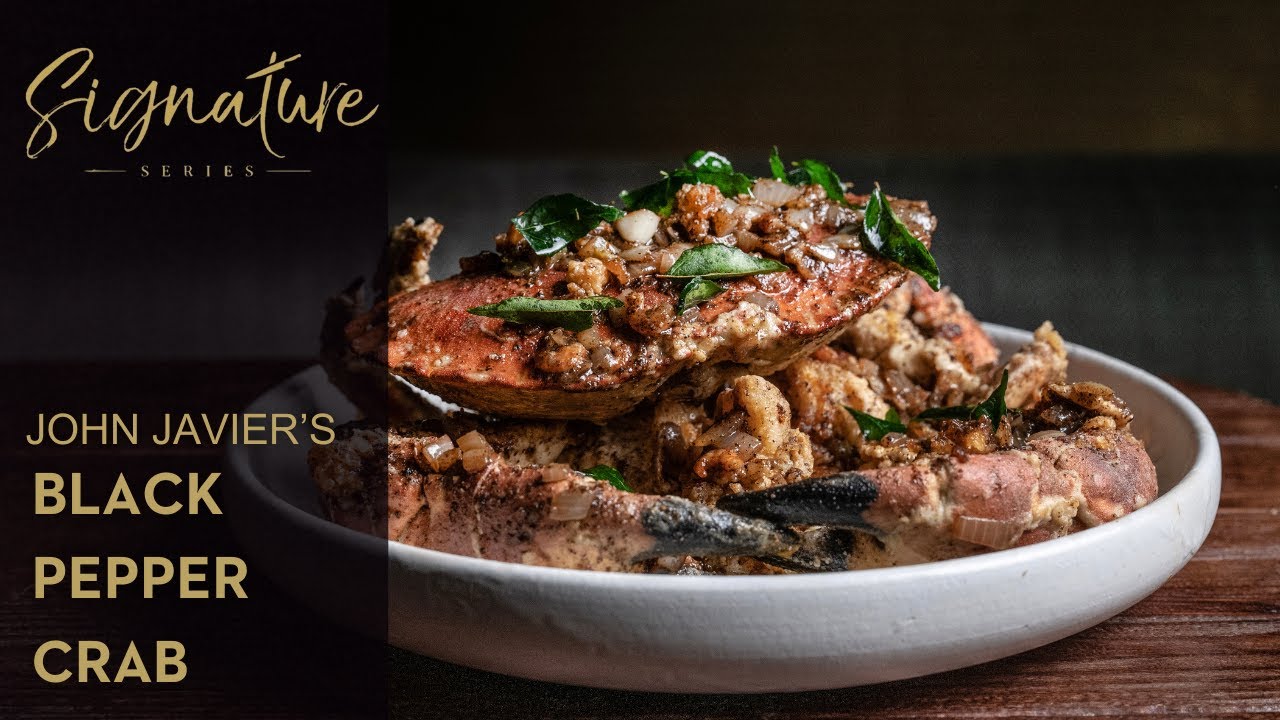 John Javier's Black pepper crab