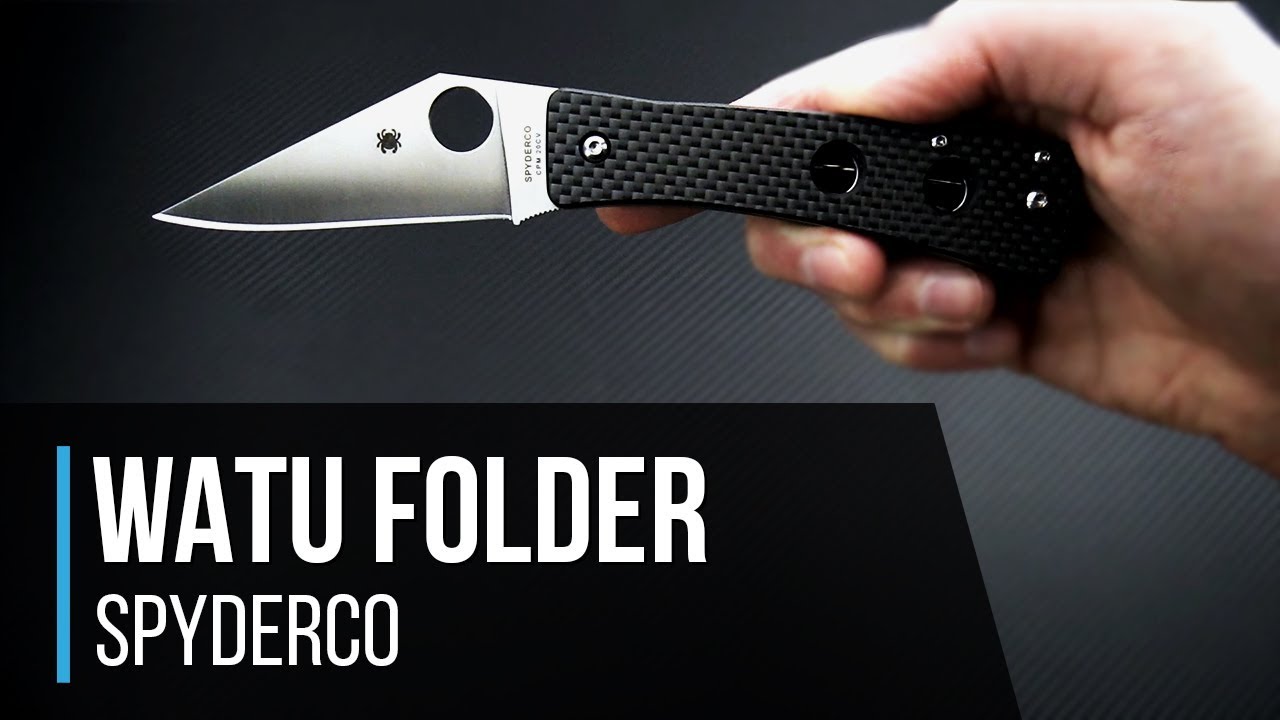 Spyderco Watu Compression Lock Folder Overview