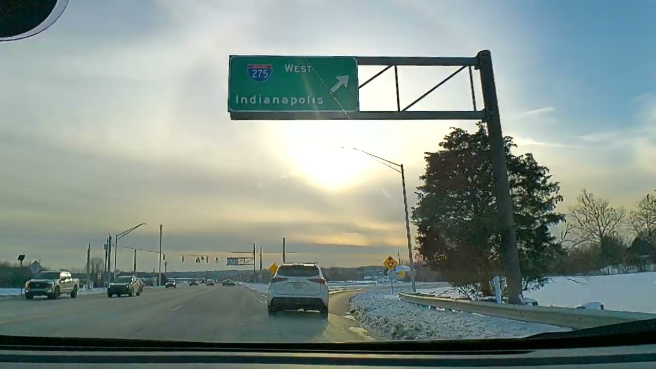 Always a Slow Down on Interstate 75 in Cincinnati