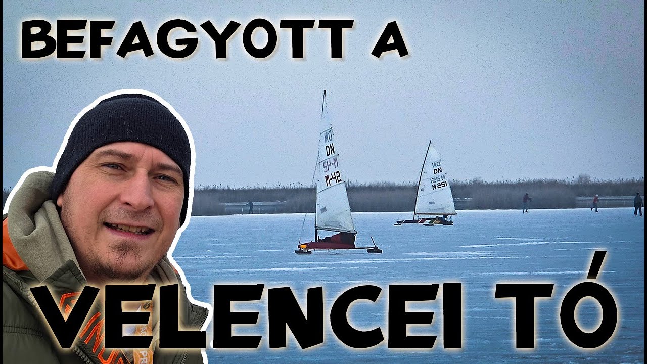 🇭🇺 BEFAGYOTT a Velencei tó 🚘 🌬️❄️🌨️