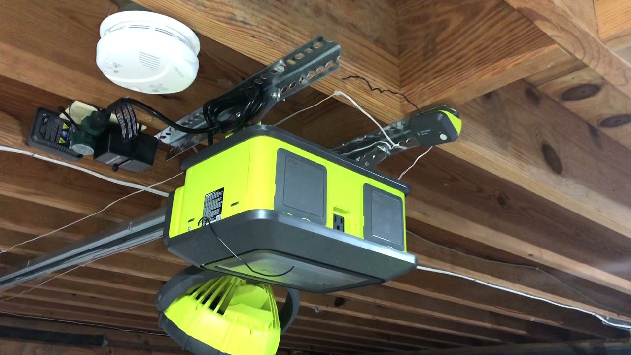 Problem keeping the indoor wireless keypad paired to the Ryobi garage door opener