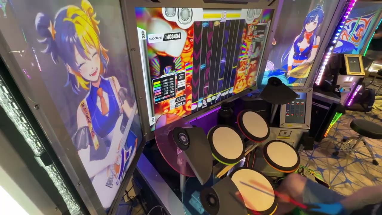 (Gitadora GALAXY WAVE DELTA) CLASSIC PARTY triathlon ADV Drum [85.89%]
