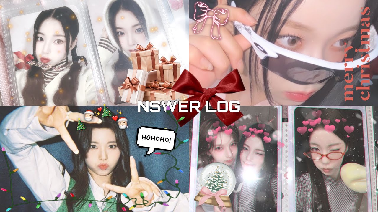 [엔써로그] 펑클크의 계절이 돌아옴🎁❄️ /// 엔믹스 • 엔써 • 포카 • 매입 • 엔써 브이로그 • 택배깡 • 굿즈깡 • 포카깡 • vlog • 엔써로그