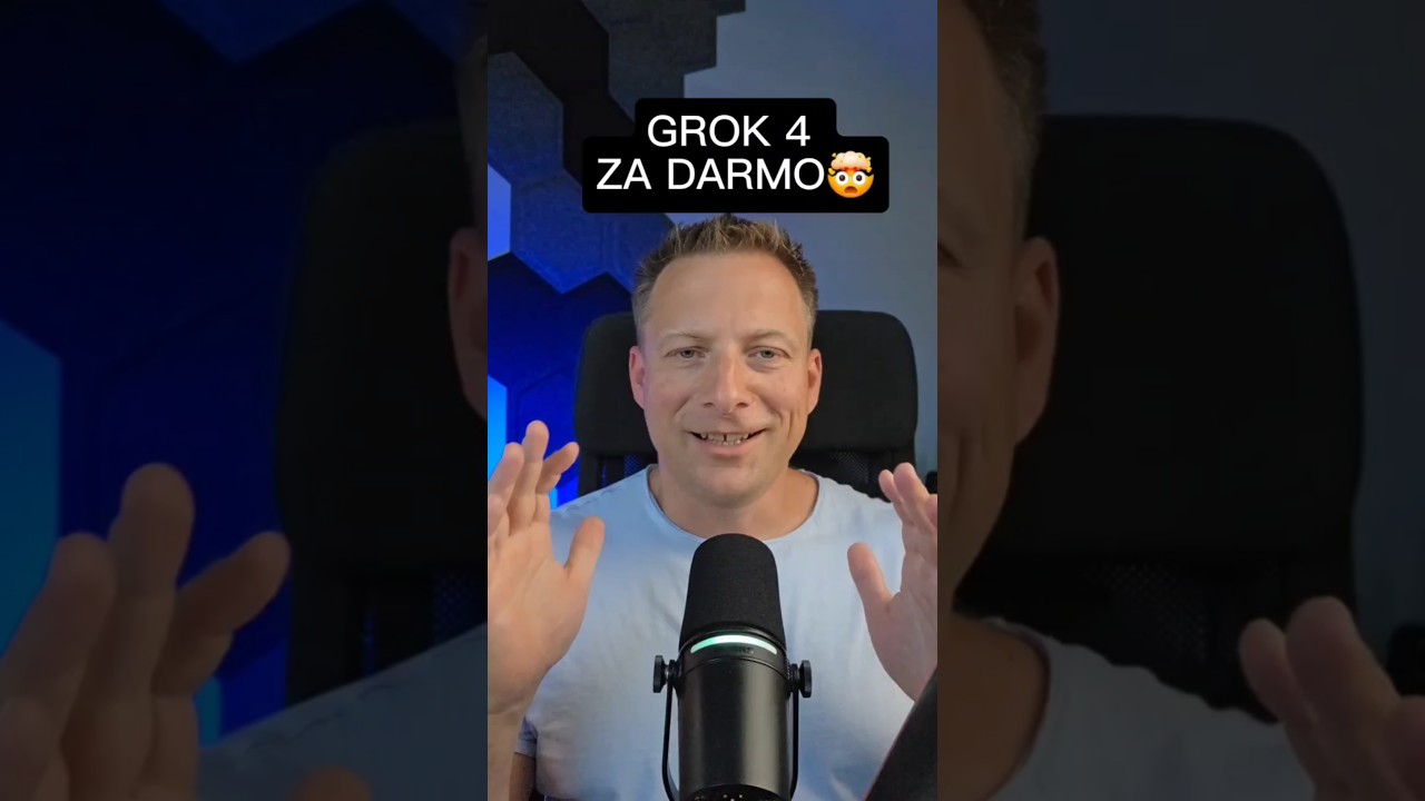 Grok 4 za darmo! #sztucznainteligencja #ai #grok #zadarmo