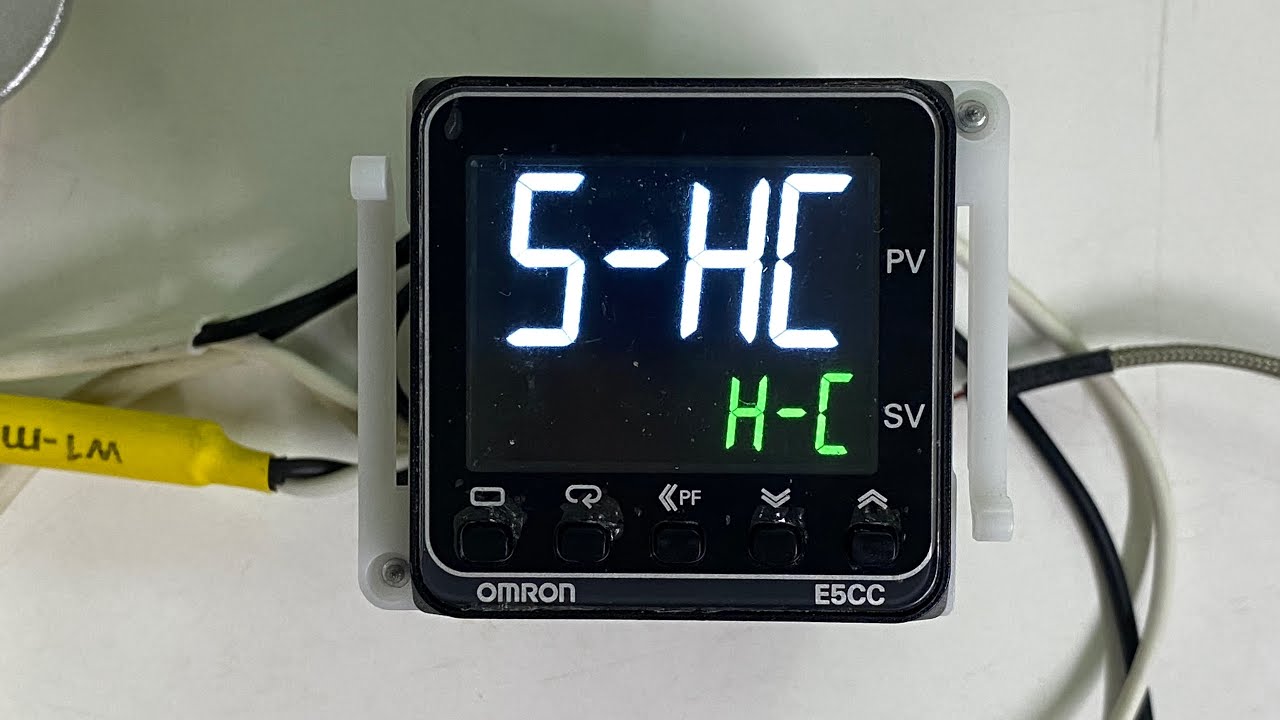 E5CC加熱和冷卻PID控制