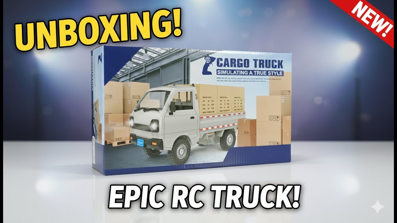 Remote Control Cargo Van/Truck | Suzuki Pickup Loader | Unboxing & Test Run