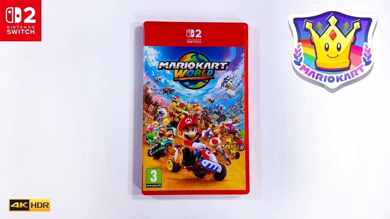 Rainbow Road 150cc Race in Mario Kart World (Nintendo Switch 2 Handheld Gameplay)