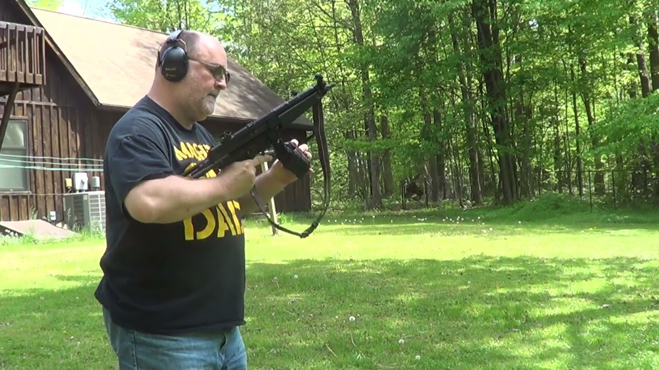 First test of magpul MP-5 Drum mag with factory MP-5