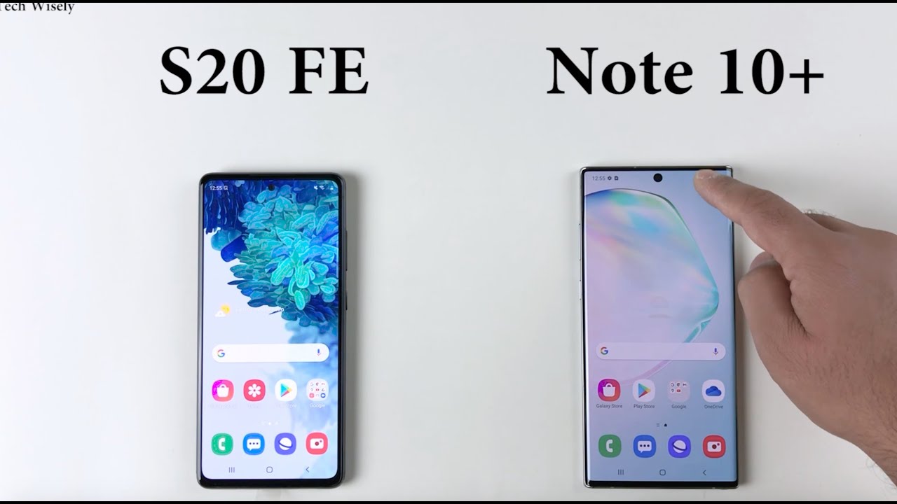 SAMSUNG S20 FE vs note 10+ Speed Test