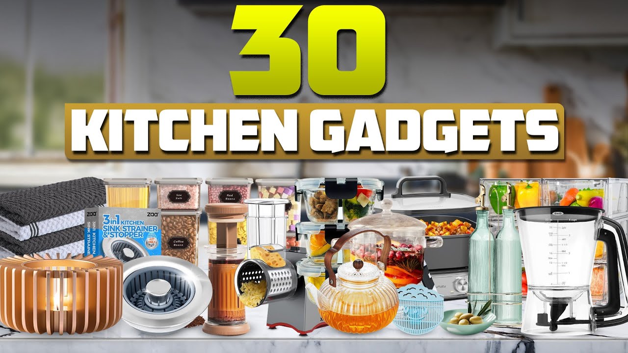 Top 30 Kitchen Gadgets on Amazon Worth Buying This Month!