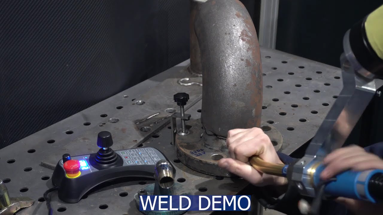 Incredibly easy programming - Welding cobot with remote - dobot welding box