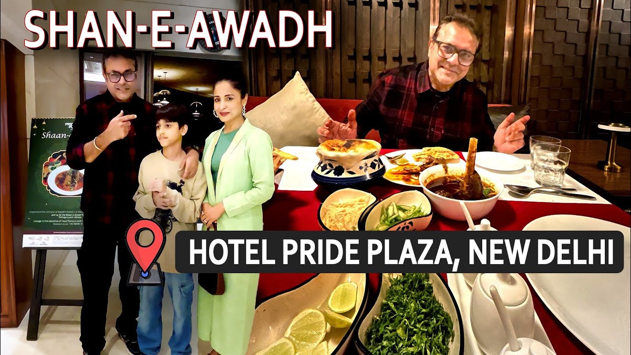 Delicious Lunch At Shan-E-Awadh, Delhi | Galauti Kebabs, Nalli Nihari, Korma, Biriyani And More