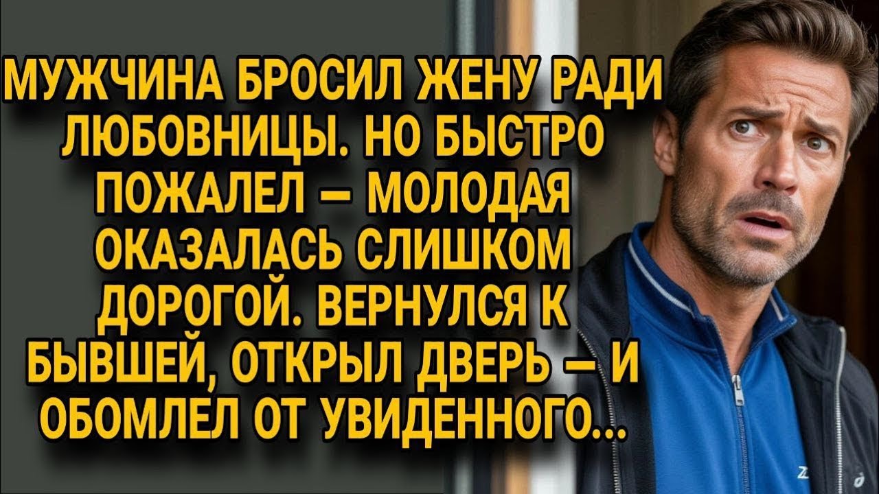 Мужчина бросил жену ради дорогой любовницы, но вернувшись домой обомлел от увиденного...