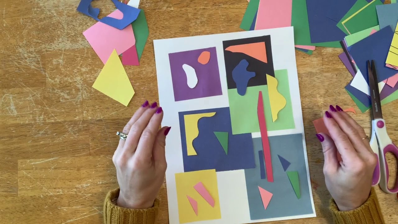 Transitional Kindergarten: Paper Collage