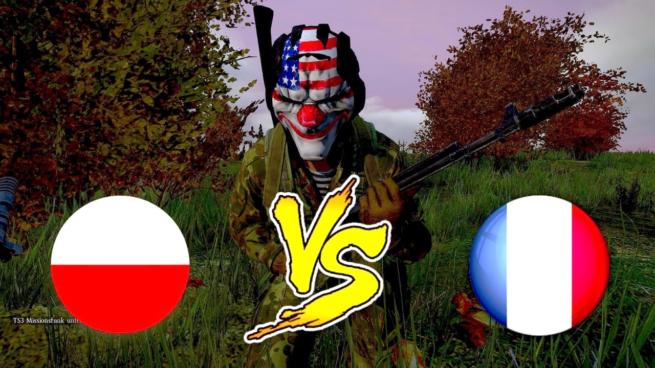 POLAND VS FRANCE ( TopeREC SQUAD VS BIBIX SQUAD ) ( DAYZ STANDALONE ) ( TWITCH HIGHLIGHT )